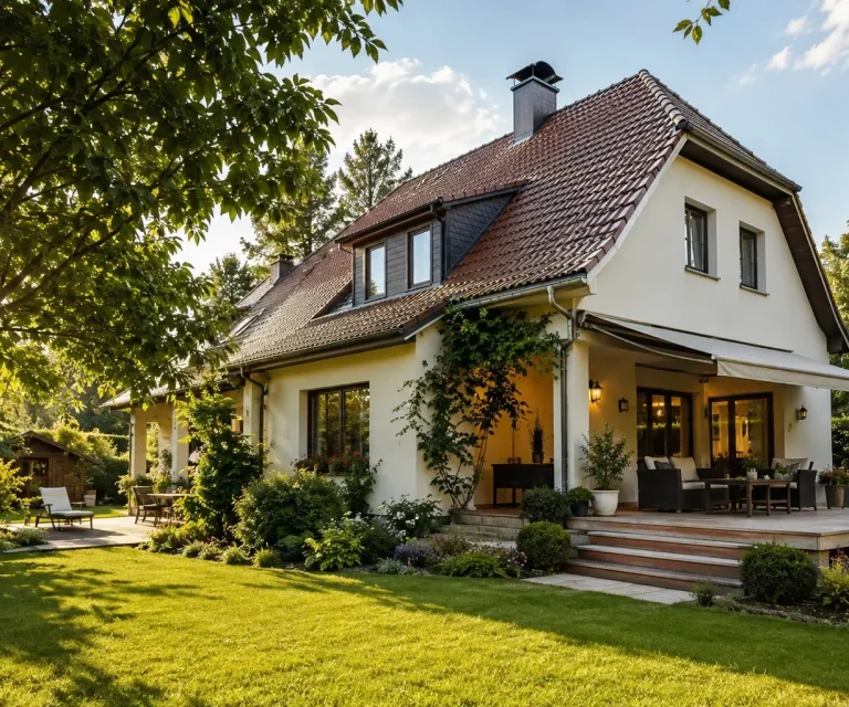 Wenn aus Quadratmetern ein Zuhause wird Charmantes Einfamilienhaus mit Garten und Terrasse – Beispiel für ein Immobilien-Exposé mit Geschichte